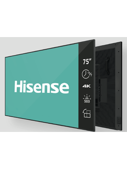 Hisense 75GM50D: จอแสดงผล Digital Signage ขนาด 75 นิ้ว 4K UHD สำหรับการใช้งาน 18/7