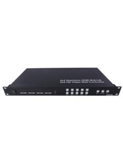 4X4 Seamless HDMI Matrix & 2x2 Video Wall Controller