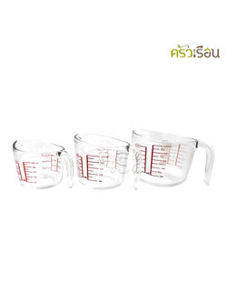 US แก้วตวง พิมพ์สเกล รุ่น MSG, MSA ราคาต่อใบ ถ้วยตวง มีสเกล