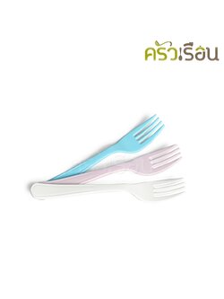 Superware ส้อมขนม ส้อมเด็ก ส้อมชาใหญ่ เมลามีน 16 x 2.5 ซม. F359