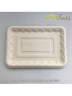 GRACZ ยกลัง ถาดเหลี่ยม T304 ขนาด 9 นิ้ว 50 ใบ 1000 ใบ ไบโอชานอ้อย