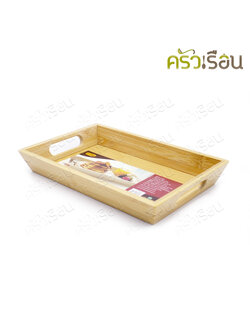 US ถาดเสิร์ฟ ไม้ 30.5 x 20.5 x 4 ซม. WT-2167 ถาดไม้