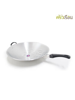 อูฐ กระทะด้าม อลูมิเนียม แบบบาง ม้วนขอบ 33 ซม.