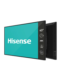 Hisense 43GM50D 43” 4K UHD Digital Signage Display - 18/7 Operation