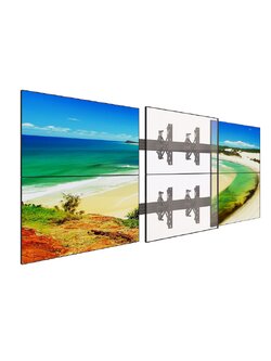 ขายึด Video wall 2x3 with Push out Support 6TV