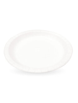 FEST จานกระดาษ ใช้แล้วทิ้ง สีขาว 7 นิ้ว แพ็ค 50 ใบ PP011