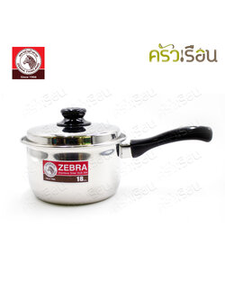 ZEBRA Stainless steel sauce pan, Carry, 18 cm. 2.5 L. 166373