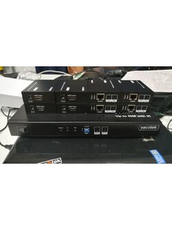 VACOTEK F-SPH108 1×8 HDMI Splitter Over Single Cat6 Up to 50M with IR