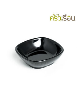 Figures ถ้วยน้ำจิ้ม สี่เหลี่ยมมุมมน เมลามีน 3 นิ้ว [ 7 x 2 ซม. ] D884-3