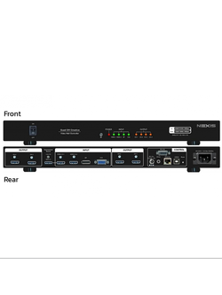 2X2 VIDEO WALL BOX (วิดีโอวอลล์) 90/180/270 องศา ROTATE SUPPORT WITH PIP