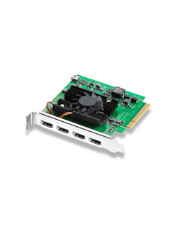 DeckLink Quad HDMI Recorder: การ์ดบันทึก HDMI 4 ช่องสำหรับงาน Multicam Production