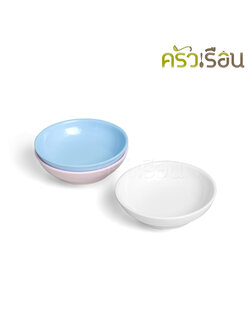 Unica ถ้วยน้ำจิ้ม กลม เมลามีน 3 นิ้ว [ วัดจริง 2.58 นิ้ว x 2 ซม.] D943-3 ราคาต่อใบ