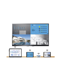 จอทัชสกรีน 65WR60AE 65" UHD IR Touch 20 points Android 8.0 INTERACTIVE DISPLAY