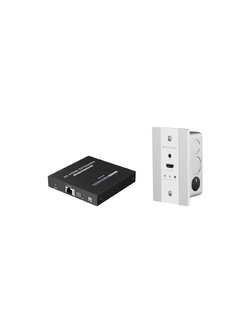 LENKENG LKV676P-US 4K@60Hz HDR Wall-Plate HDMI™ Extender