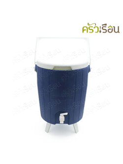 Reangwa Standard, round cooler with faucet, blue, 16 liters, 32 x 38.5 cm. RW0334, Insulated Cooler