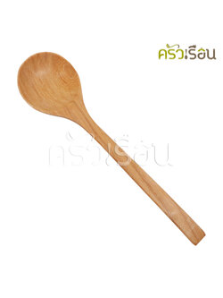 CMG ช้อนซุป ไม้ ทรงกลม ปลายตัด 4.8 x 20 ซม.