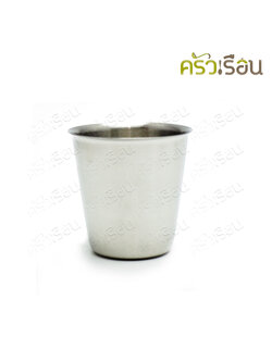 SPHINX BRAND ถ้วยน้ำ สเตนเลส 304 ความจุ 5 ออนซ์ ขนาด Ø 6.4 x 7.3 ซม. ตราสฟิ้งค์ M020 แก้วน้ำ ไม่มีหู