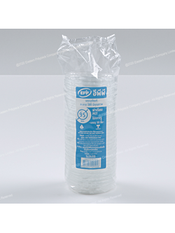 EPP ฝา 95 มม. PET ไม่เจาะรู แพ็ค 50 ใบ ฝาพลาสติก ฝาถ้วย