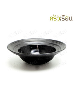 SUMO ชามกลม เมลามีน สีดำ 7.5 นิ้ว JB480-7.5 ชามญี่ปุ่น ชามทรงญี่ปุ่น ชามข้าว ชามก๋วยเตี๋ยว