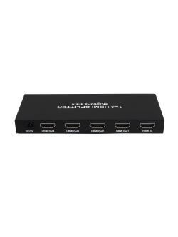 1x4 HDMI Splitter 4K 18G HDR EDID Supports 3D
