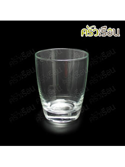 UNION GLASS แก้วน้ำ เทียร่า 262 ml. (9 oz.) เตี้ย #338 TUMBLERS TD 76.80 x BD 49.60 x H 96.50 mm.