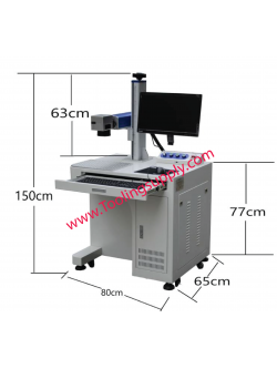 เครื่องเลเซอร์มาร์คกิ้ง รุ่นพร้อมโต๊ะ