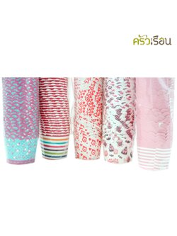 Bakery ปาเนตโทนคละแบบ Ø 6 x 5.5 ซม. (ใหญ่) แพ็ค 50 ใบ