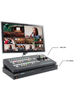 6-CH VIDEO SWITCHER WITH CONTROL PANEL