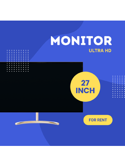 ให้เช่า 🖥️ Stage Monitor ขนาด 27 นิ้ว (จอเสริมมาตรฐาน) 👍
