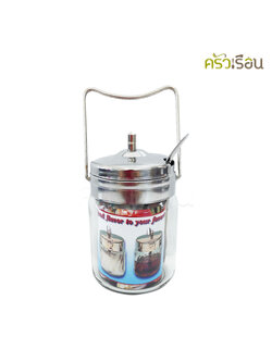 Twin Ray ขวดแก้ว มีหู 7 ออนซ์ Ø7 ซม. สูง 8 ซม. 8007 ขวดเครื่องปรุง