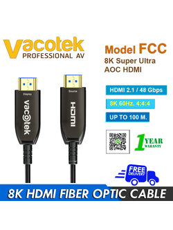8K Super Ultra HDMI Fiber Optic Cable Up to 100 เมตร