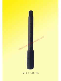 แมชชีนต๊าปไร้เศษรูทะลุ M10x1.25 สีดำ