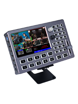 DeviceWell HDS8301: เครื่องสลับสัญญาณวิดีโอ 4 ช่อง All-in-One รองรับ 4K Input พร้อม Live Streaming, บันทึก และเอฟเฟกต์ 100+ รูปแบบ