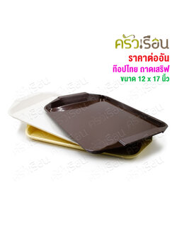 Figures [Price per piece] T128 Serving tray, ABS plastic, grade A, 12" x 17", Figure brand, tray, plastic tray