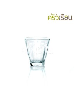 LUCKY GLASS แก้วชอต กลีบบัว 2.9 oz. 85 ml. #47 Vintage Tumbler LG-100503 แก้วน้ำ