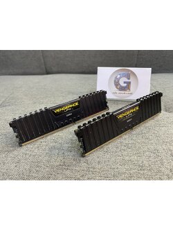 RAM PC DDR4 16GB (8+8) 3200Mhz CORSAIR VENGEANCE LPX BLACK