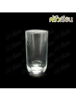 LUCKY GLASS แก้วน้ำ ก้นมน 9.8 ออนซ์ / 280 ml. Trendy Tumbler LG-103710 (37) #335 TD 6.5 x BD 4.5 x H 12.4 cm.