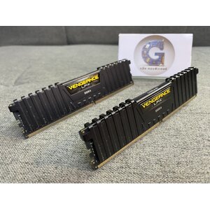 RAM PC DDR4 16GB (8+8) 2666Mhz CORSAIR VENGEANCE LPX BLACK