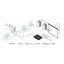 Kramer WP-20 4K60 4:2:0 HDMI & VGA Wall–Plate Auto Switcher/Transmitter over Extended–Reach PoE over HDBaseT with Maestro Room Automation