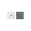 Kramer WP-789T 4K60 4:2:0 HDMI 1–Gang PoE Wall–Plate Transmitter with RS–232 & IR over Long–Reach HDBaseT