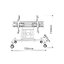 CNXD D750-1 Mobile TV Stand