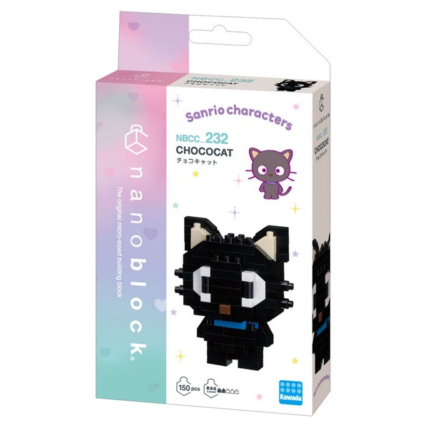 Kawada nanoblock NBCC_232 Chococat 4972825233719 (นาโนบล็อค)
