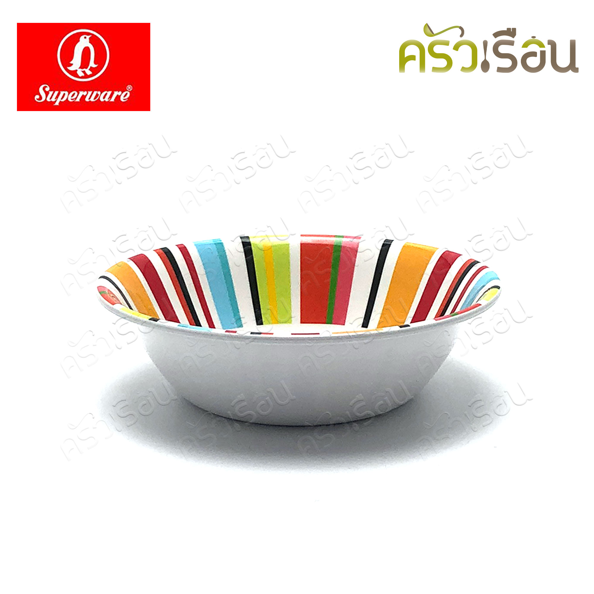 Superware ลาย Mickey Summer Fun มิกกี้ ซัมเมอร์ฟัน [ ราคาต่อชิ้น ] จาน หรือ ชาม หรือ ช้อนส้อม หรือ แก้วน้ำ เมลามีน