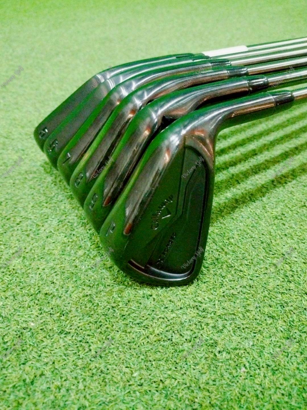 Iron set Callaway X FORGED BLACK Limited Edition 5-9 PW ( 6 pcs.) ( N.S.PRO MODUS³ TOUR 105 BLACK/ TQ: 1.7/ S ) ปี 2024