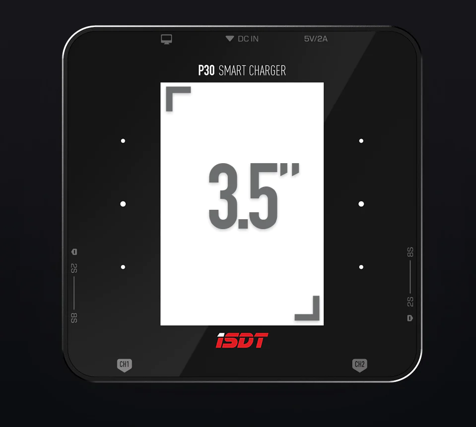 ISDT P10 P30 1000W x 2/30A x 2 Dual Channel Bluetooth Lipo Battery Charger DC 250W เครื่องชาร์จเร็ว 2 ช่อง 1-6S