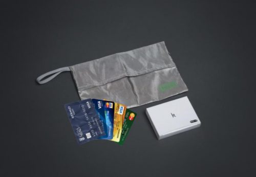 กระเป๋าสะพายหลัง ClickPack Pro กระเป๋ากันขโมยกันกรีด สีดำเทา