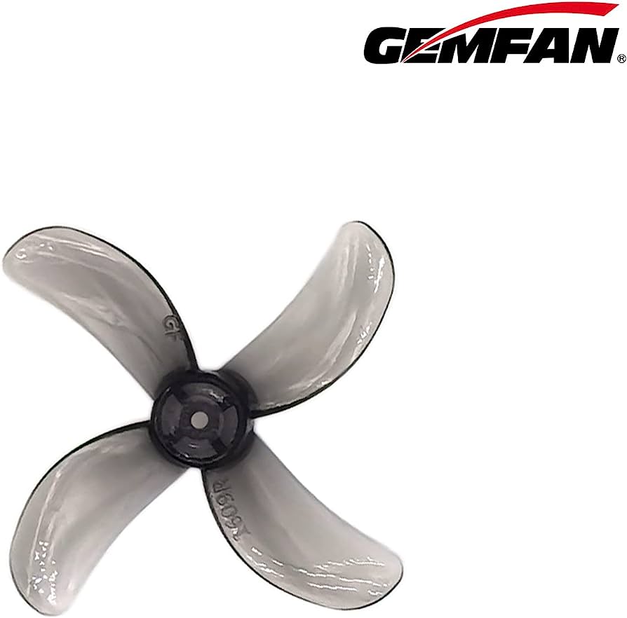 1.5-G1 Gemfan 40mm 1609 4-Blade PC Propeller 1mm 1.5mm 1ชุดมี 8ใบ for RC FPV Freestyle Tinywhoop อุปกรณ์โดรน Drone