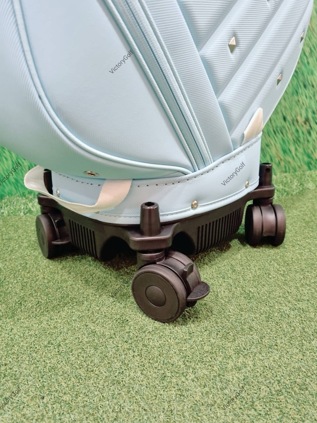 (Genuine) Golf Bag Travel BOYEA Multifunction 03 (New version) 4 wheels สีฟ้าอ่อน *Free Cover Protector