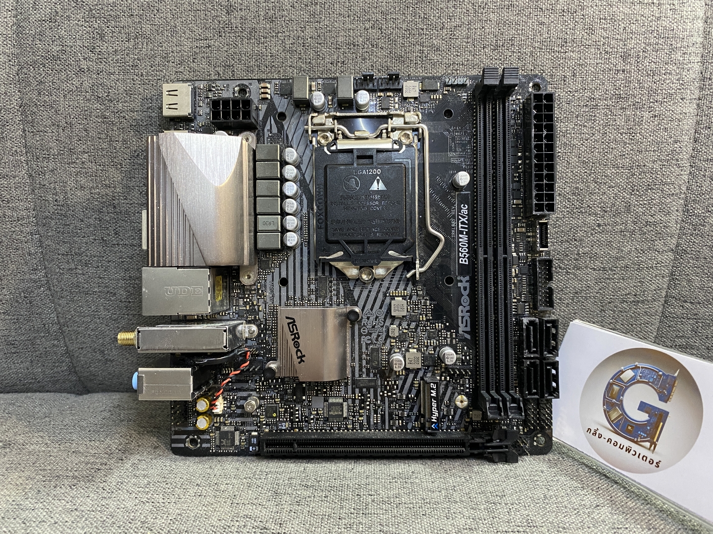 MAINBOARD INTEL LGA1200 ASROCK B560M-ITX AC