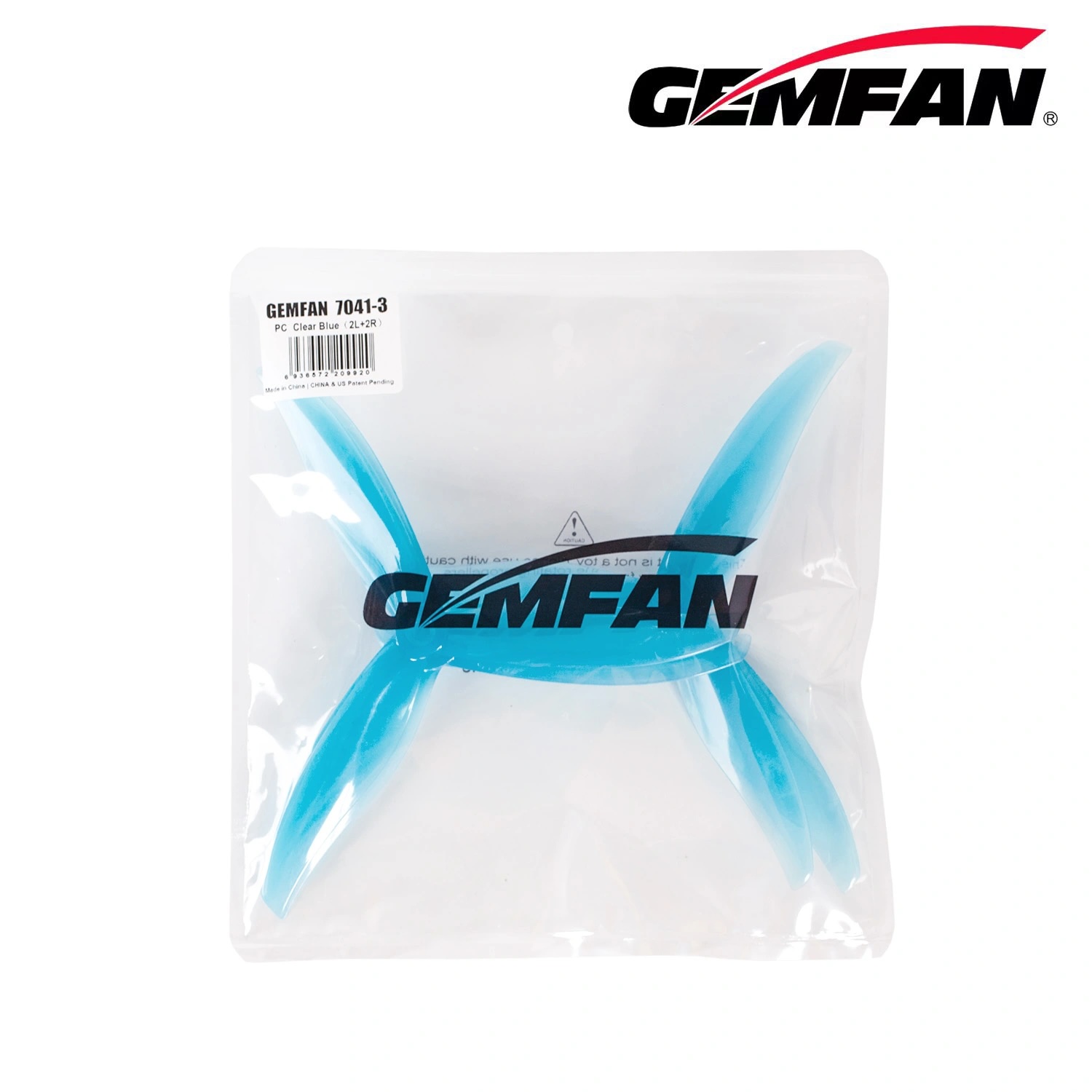 7-G9 Gemfan 7041 7 Inch 3-Blades PC Propeller 5mm Holes for RC FPV Racing Drone อุปกรณ์โดรน Drone